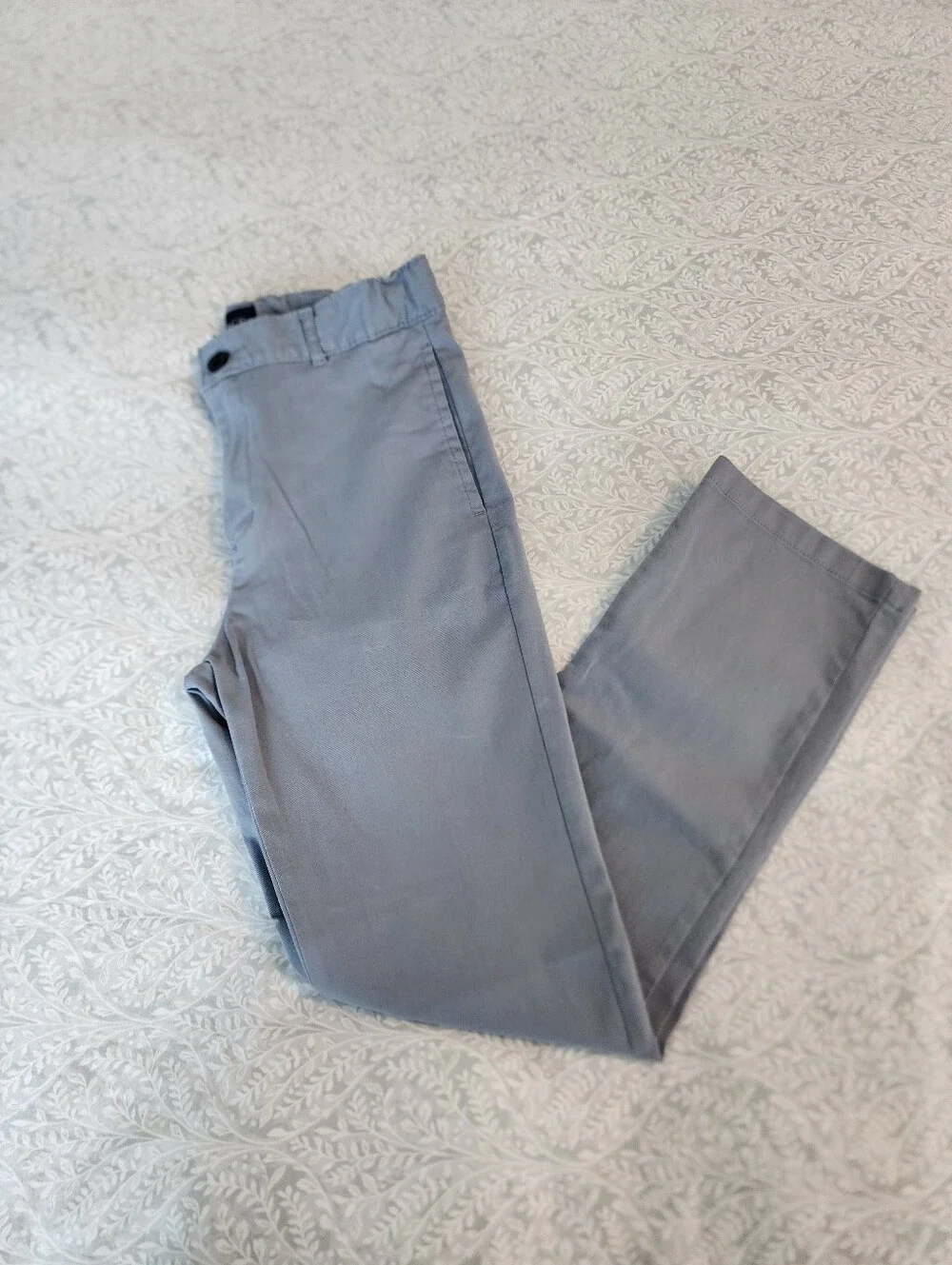 The Children's Place Boys Uniform Stretch Straight Chino Pants, Boys Size 12
